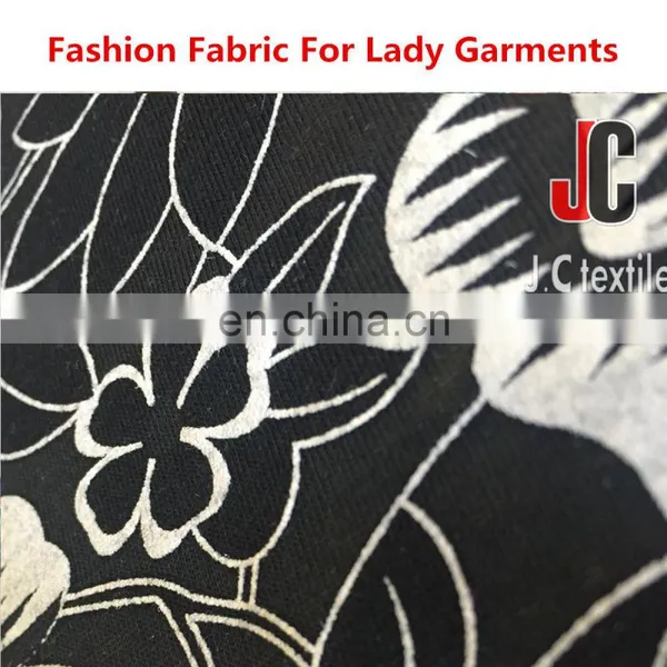 65%terylene 35%rayon Knit Jersey Burnout Fabric High Quality Fabric photo-5