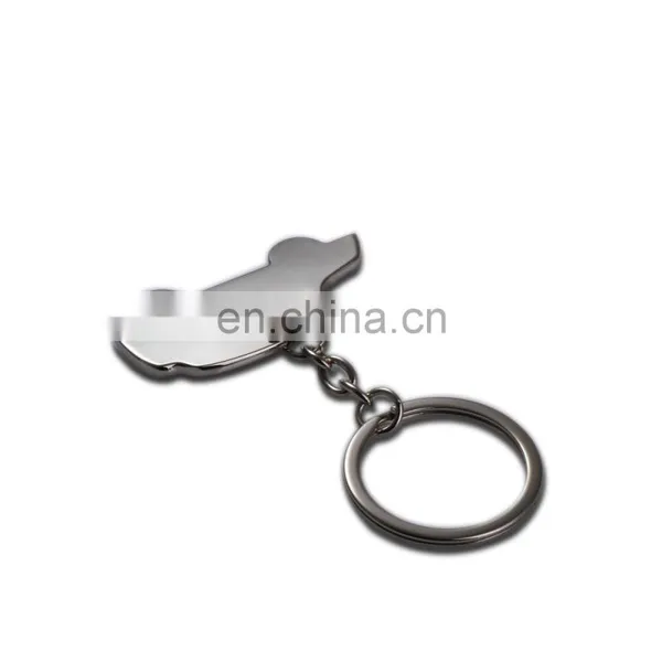 High Quality Fashion Metal Car Shaped Keychain photo-3