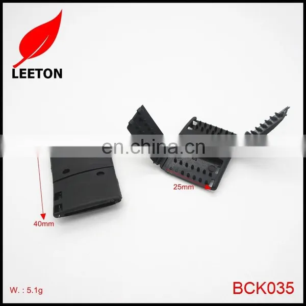 Factory Supply 25mm Plastic Quick Release Buckle Clip for Ribbon photo-2