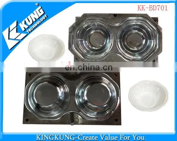1*4 Cavity Customized Melamine Bowl Compression Mold photo-3