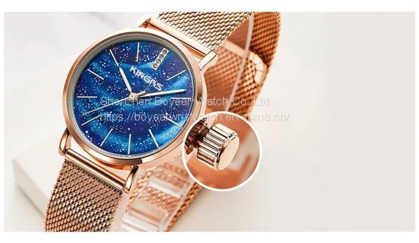 32mm Alloy Case Steel Milanese Band Ladies Fashion Watch Jewlery Quartz Watch for Women photo-5