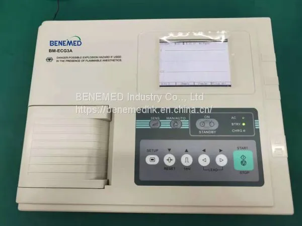Portable Digital Hospital Electrocardiograph 12 Channel Interpretive ECG Machine photo-2