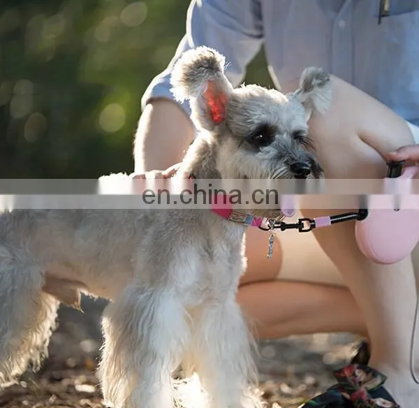 Heavy Duty Retractable Dog Leash With Anti-Slip Handle Pet Walking Leashes Durable Dog Leashes photo-6