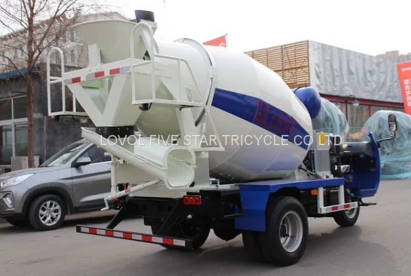 Diesel Tricycle Mixer Cargo Loader Lovol Three Wheeler photo-2
