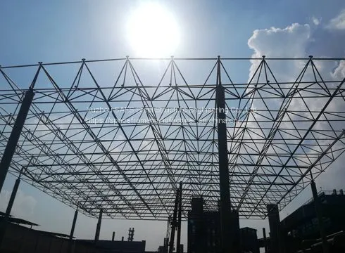 Jiangsu Xu Gang Group New 4# 5# Space Frame Structure Environmental Protection Shed Project photo-2