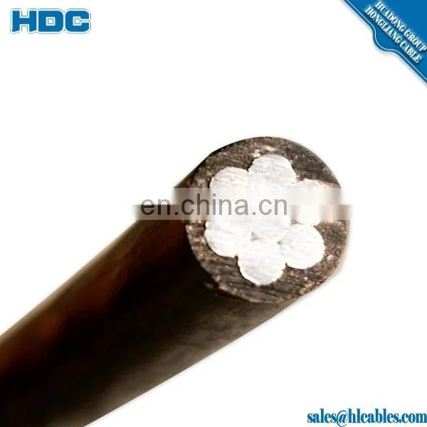 PVC/XLPE/PE Covered Line Wire Duplex/Triplex/Quadruplex ABC Cable Overhead Insulated Cable photo-2