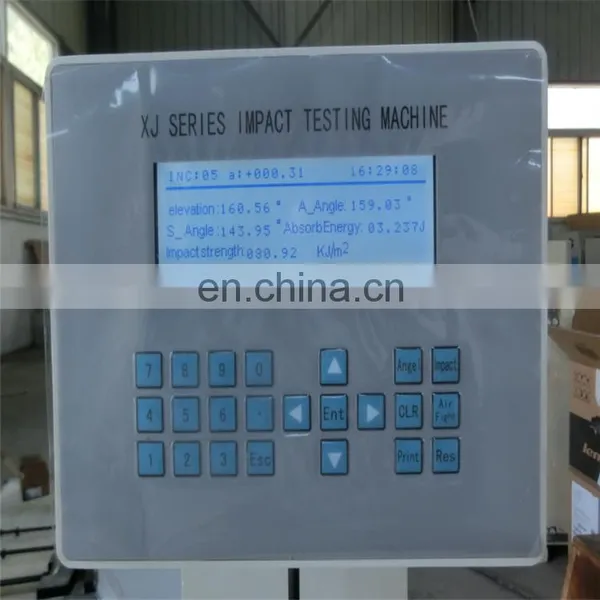 5.5J,22J Low Price Plastic Izod Impact Strength Testing Machine Supplier photo-5