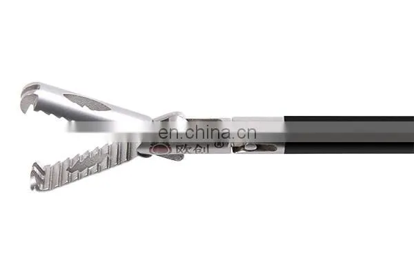 5mm Laparoscopic Cobra Claw Forceps Grasping Forceps for Endoscopy Medical Supplies China photo-4