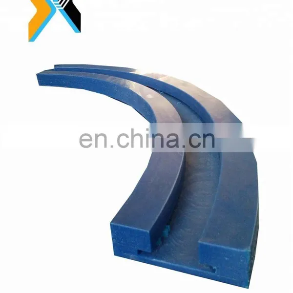 Wear-resistant Guide Rails Made in China, UHMWPE Plastic Roller Chain Guides Slipper Curve Track High Impact Endurance photo-5