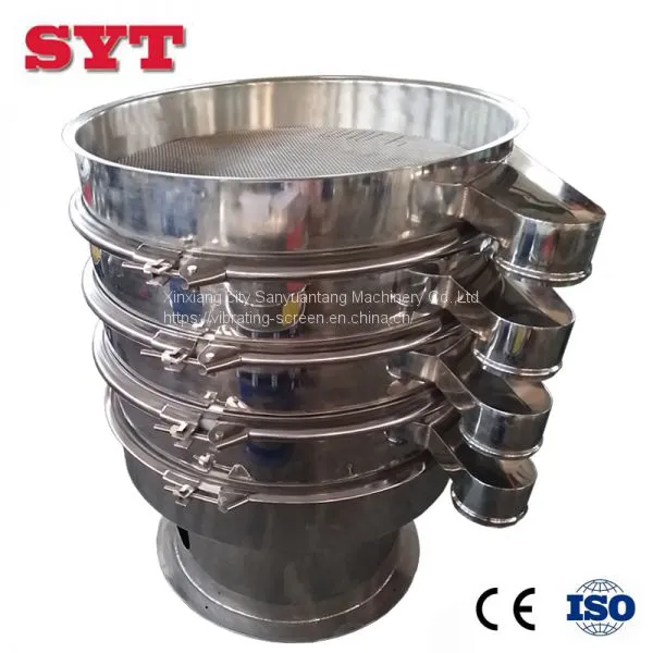 Powder Sieve Machine Vibrating Screen Flour Sieving Sifter photo-3