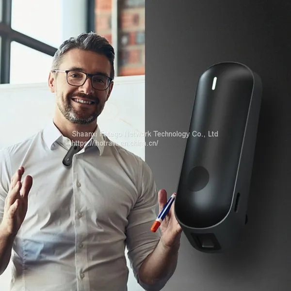 Hotrain FM1 Miniature Collar Clip Type Condenser Wireless Microphone System for Lecture, Speech, Conference, Games, Live Broadcast, Video/Audio Meeting, Voice Recording, Lesson Recording. photo-4