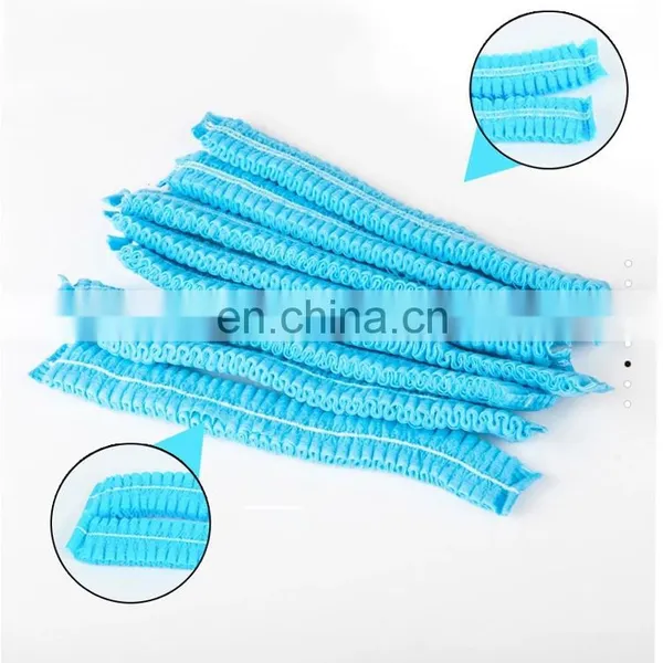 Factory Price Non Woven Mob Cap Disposable Clip Cap photo-2
