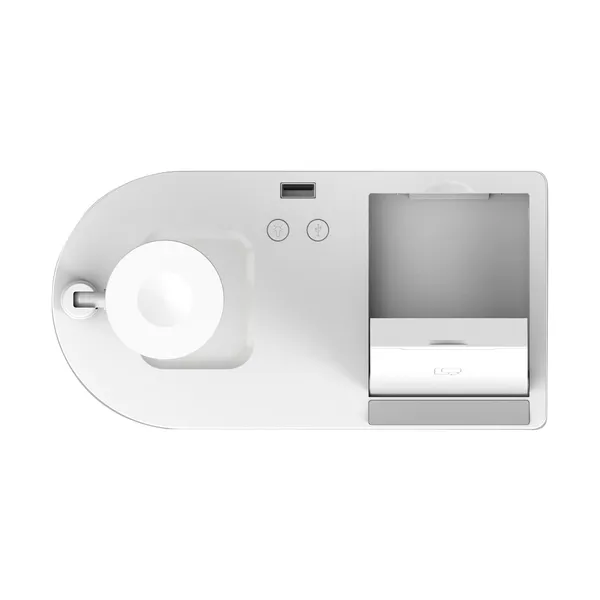 15W Fast Wireless Charger Stand For IPhone 11 12 X 8 Apple Watch 4 in 1 Foldable Charging Dock Station for Airpods Pro IWatch photo-3