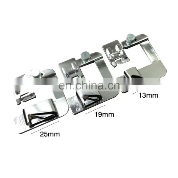 1Pc Hot Sale Domestic Sewing Machines For Sale Shoe Sewing Machine Roller Foot Presser Rolled Hem Feet Set photo-3
