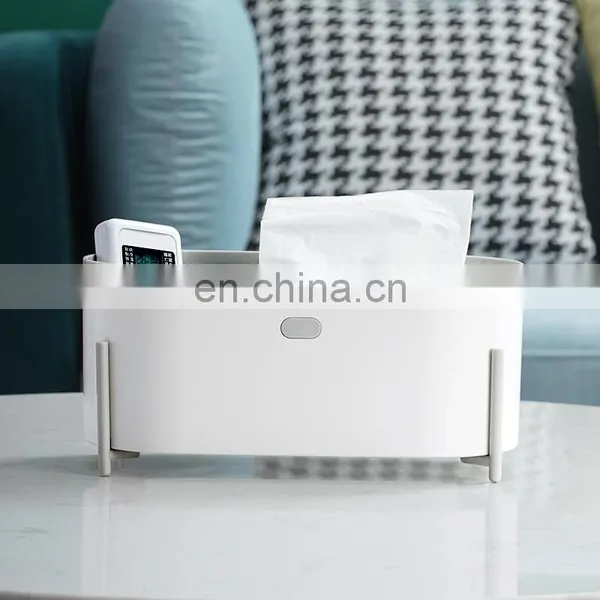 TV Remote Control Plastic Tissue Holder Model Multifunction Decoration Ornament Room Display Tissue Box photo-5