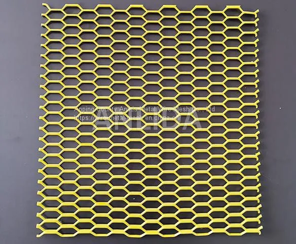 Hexagonal Expanded Metal Mesh Tortoise Expanded Metal Mesh Equivalent Stem Expanded Metal Mesh photo-4