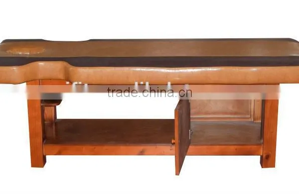 China Wooden Facial Salon Beauty Bed AK-C2 for Sale photo-2