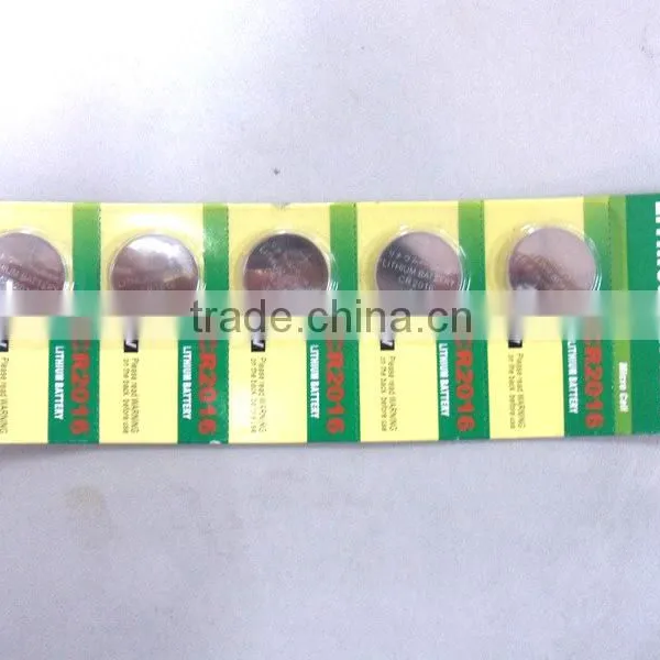 Cr2016 With Tab Battery Lithium Button Cells photo-5