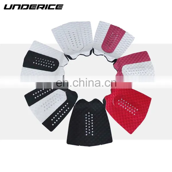 Red New Design Custom Logo Professional Surfboard Traction Deck Pad Foot Pad