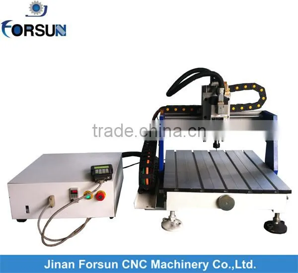Jinan Supplier Woodworking Machine Carving Wood Plastic Foams, Mini Cnc Machine for Wood 400*400mm photo-6