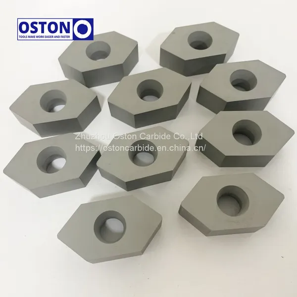 43X43X19.5mm Tungsten Carbide/Tool Steel Rotary and Stationary Blades for Micromat 2500 Shredder photo-3