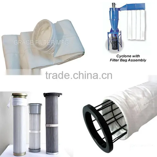 Industry High Temperature Resistant Anti-static Filter Cartridges For Dust Collector photo-5