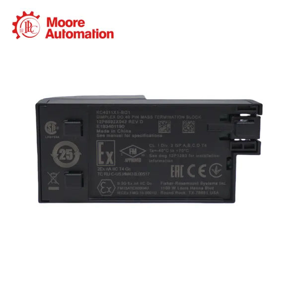 EMERSON KC4011X1-BQ1 12P6892X042 Terminal Block In Stock photo-4