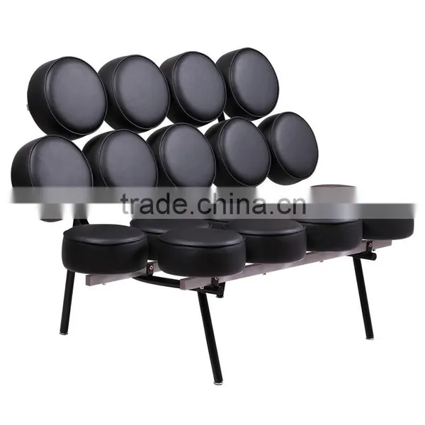Premium Leather Marshmallow Sofa Chair photo-4