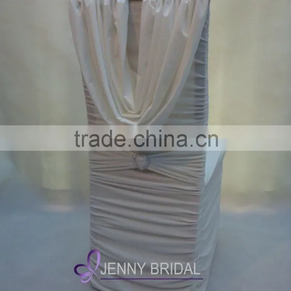 C053 Light Pruple Elegant Cheap Spandex Chair Cover for Weeding photo-5