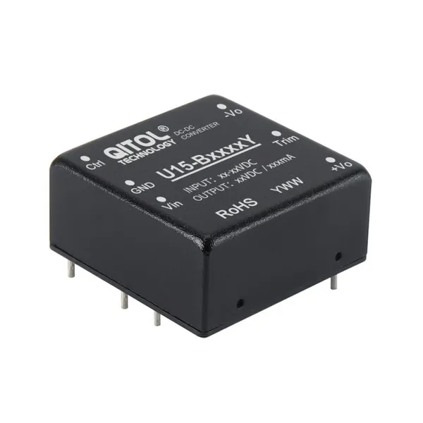 DC-DC POWER CONVERTER Switching Step-Down 48V to 15VDC Miniature Disconnector Module Isolated DC-DC Power photo-2