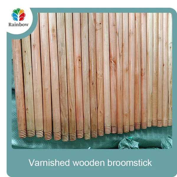 Factory Cheap Price Wholesale Varnished Wooden Poles and Wooden MOP Sticks photo-2
