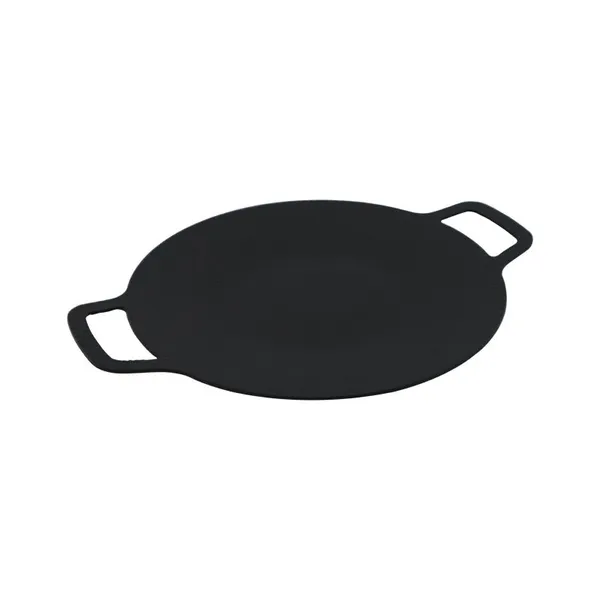 Non-stick Korean Meat Baking Carbon Steel BBQ Grill Plate photo-2