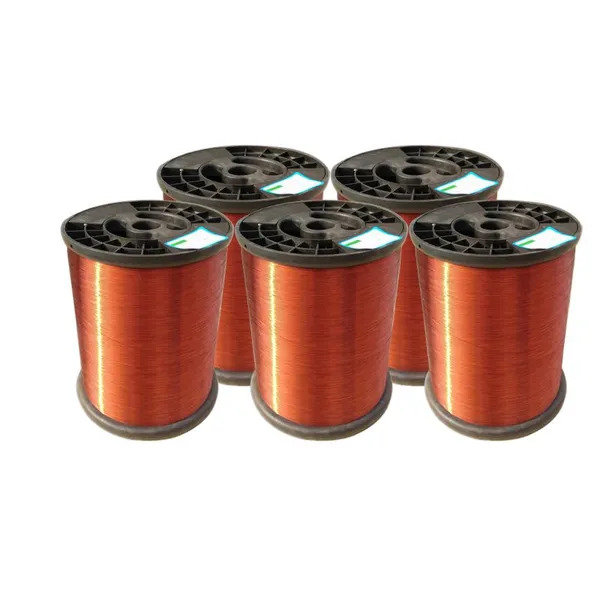 Manufacturer Price Aluminium Enameled Round Electrical Wires Class 220 Magnet Wire for Motor and Transformer Germany photo-2