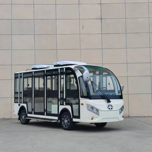 New 8-seater Enclosed Electric Sightseeing Patrol Vehicle With Heating and Cooling Air Conditioner, Rainproof and Sunproof, for Park Property Management photo-5