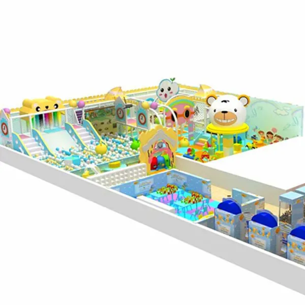Large-scale Amusement Park Equipment for Children's Naughty Castle, Million Ball Pit, Kindergarten Slide, Trampoline Park, Amusement Park photo-5