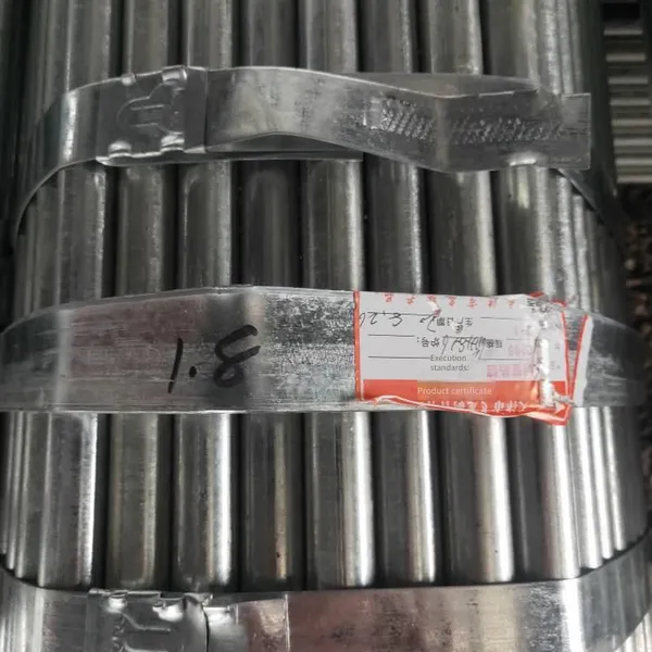 Niutou Brand Hot-dip Galvanized Pipes 25*1.6, Niutou Brand 25*1.8 Hot-dip Galvanized Pipes photo-2