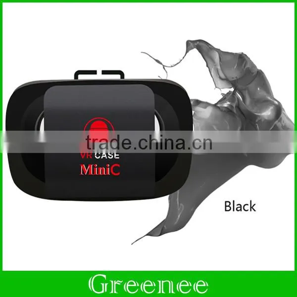 MiniC 3D Virtual Reality Glasses Compatiblefor 4.7-6 Inch Smartphones for IPhone SE photo-3