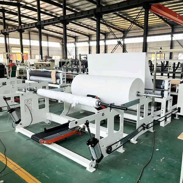 Automatic Toilet Paper Roll Machine Tissue Paper Machine Toilet Tissue Paper Making Cutting Packing Machine for Sale photo-4