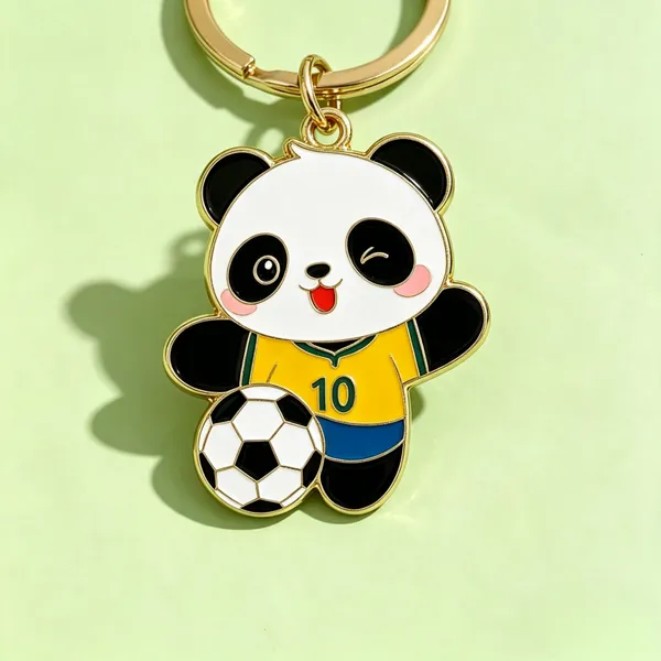3D Embossed Resin Enamel Fridge Magnet Custom National Culture Tourist Souvenir Enamel Badge Key Chain for Promotion photo-2