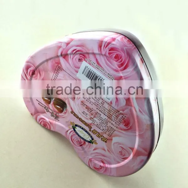 Dongguan Wedding Chocolate Tin Box,delicate Heart Shape Tin Box photo-4