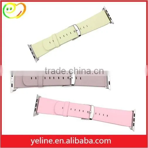 Customized Logo Leather Watch Strap for Apple Watch photo-6