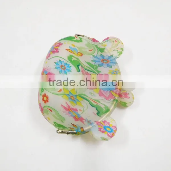 Factory Wholesale Floral Printed Gifts Bag Mini Retro Silicone Smart Wallet photo-2