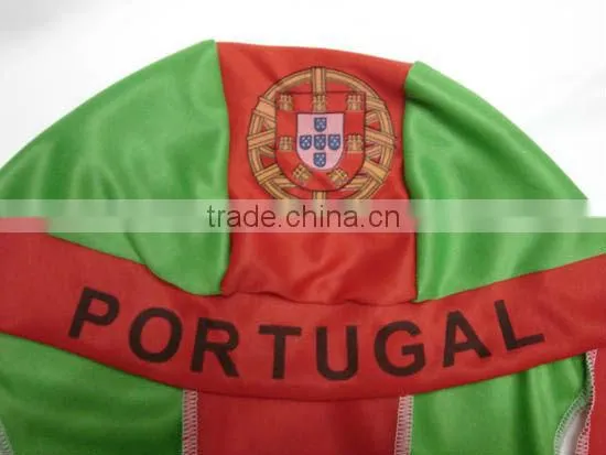 Newest Portugal Flag Head Tie Scarf,souvenir Hat Sport Fans Different Country Flag Head Tie Scarf, Promotional Gife Cap
