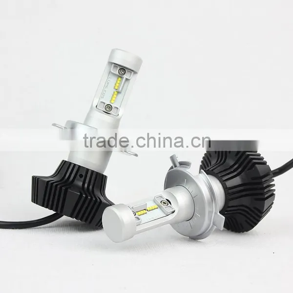 Hot Sell!! Hi/Lo Beam H4 H13 9004 9007 Led Auto Headlight All in One Fanless Design photo-4