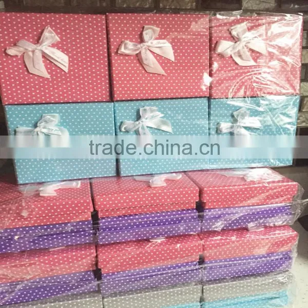High Quality Cardboard Gift Boxes With Lid, Paper Gift Box With Custom Logo photo-3