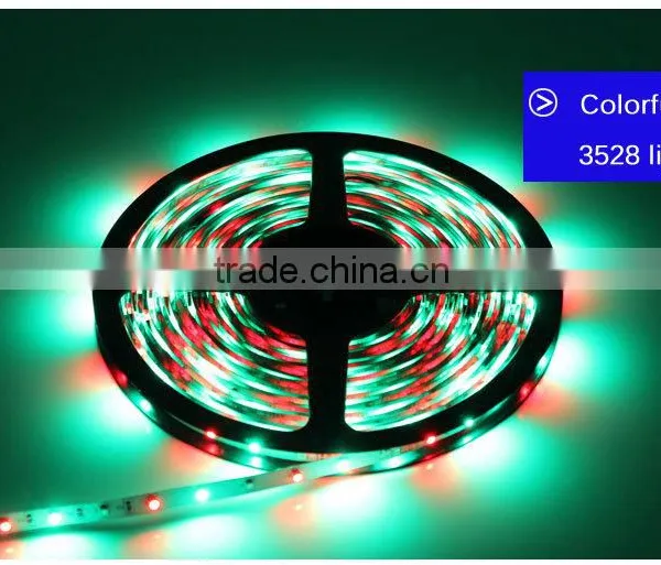 RGB LED Strip 5M 300Led 3528 SMD Fleible Light Led Tape Ribbon + 12V 2A Power Supply Adapter Home Decoration LED Lamps photo-5