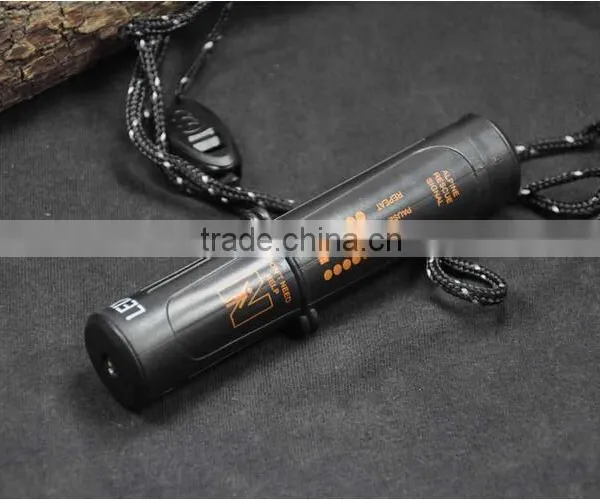 10 in 1 Tool Camping Hiking Emergency Kit Flint Compass LED Flashlight photo-2