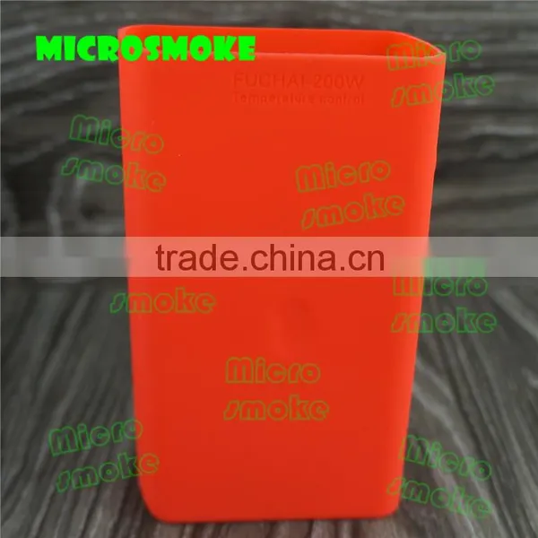 Newest Temp Control Mod Fu Chai 200w Silicone Skin Temp Control Vapor Mod Fuchai 200w Box Mod Silicone Case/sleeve/cover photo-4