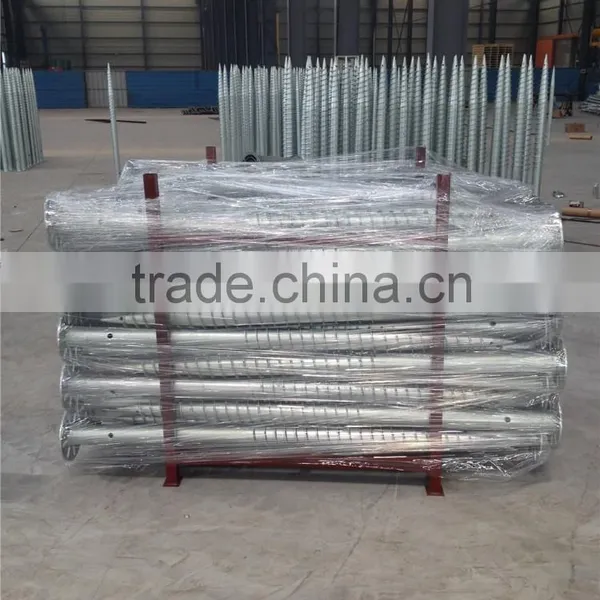 Solar Panel Hot Dipped Galcanized Ground Screw Anchor photo-5