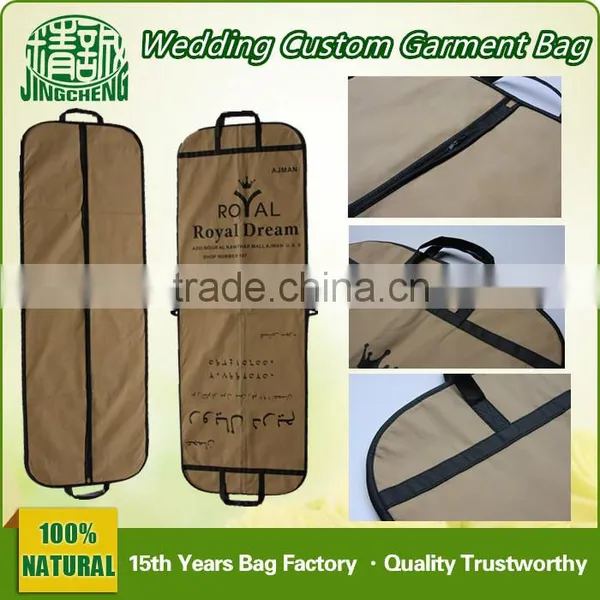 Non Woven Material Men Suit & Ladies Dress Garment Bag Cover Wholesale